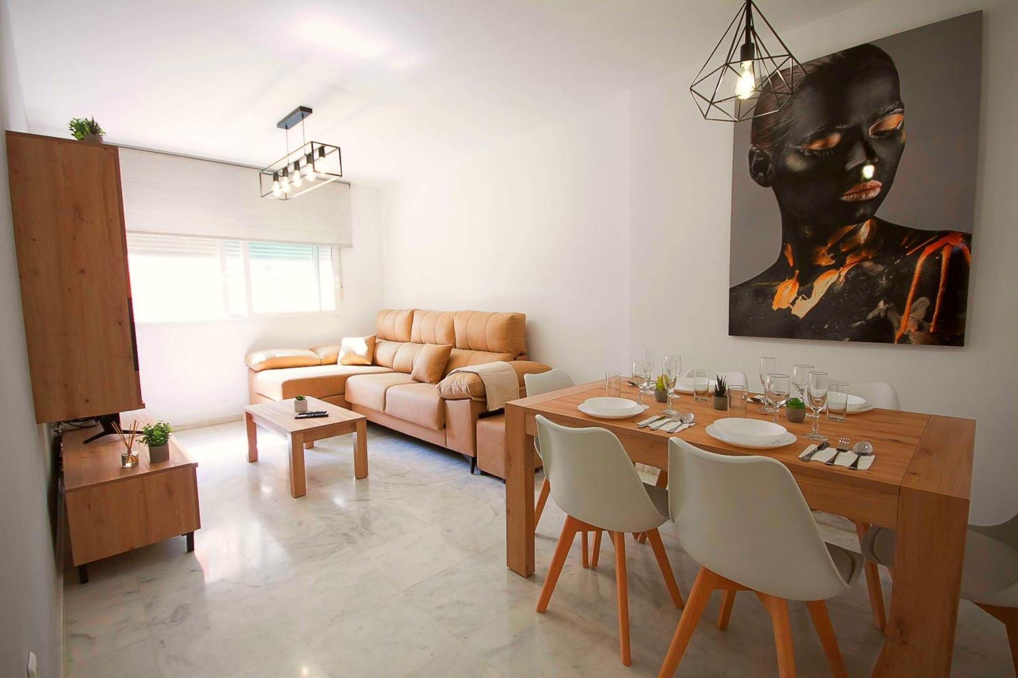 Ave Huelin 3Rooms Alojamiento Con Parking Y Ac Málaga Esterno foto
